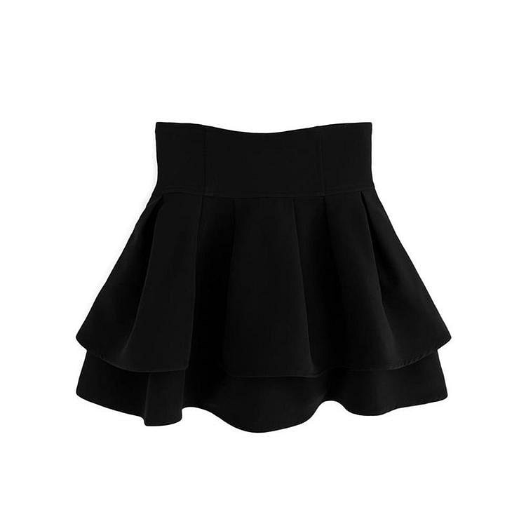 GRL Lace Mini Skirt Black S