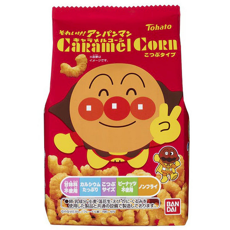 Tohato Anpanman Bite-Size Caramel Corn 42g 1 each