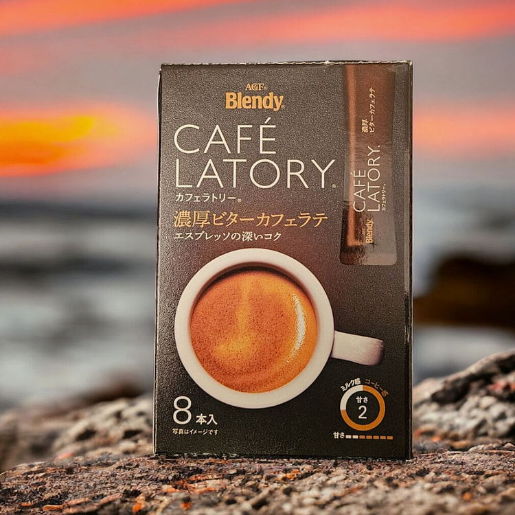 Blendy Cafe Latory Rich Bitter Cafe Latte