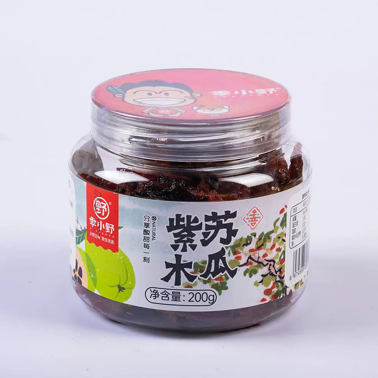 季小野紫苏木瓜干*1瓶