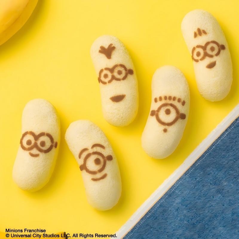 minion RHODE 限定 キャラメルバナナ4点セット 東京ばな奈ミニオン 濃厚バナナカスタード味 4個入 - Weee!