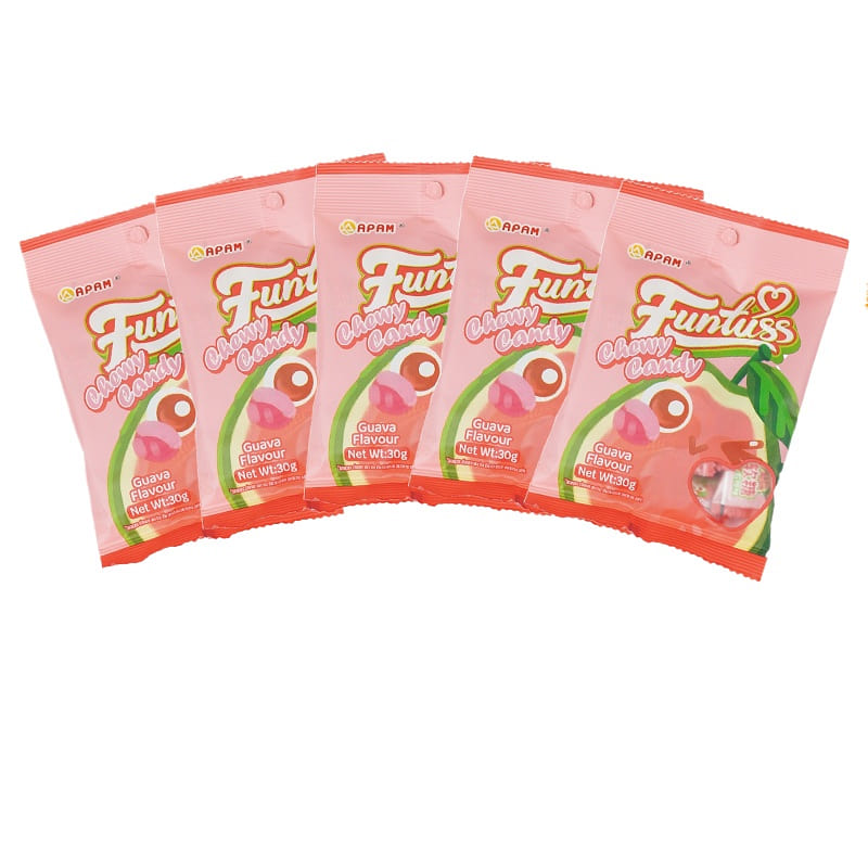 Gummy guava flavor 30g*5 bags 150 g