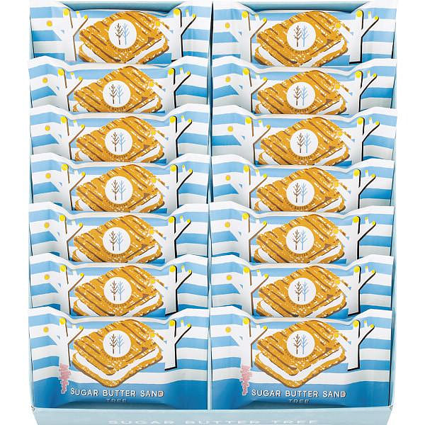 SUGAR BUTTER SAND TREE Sandwich Biscuits 14 pcs 1 each
