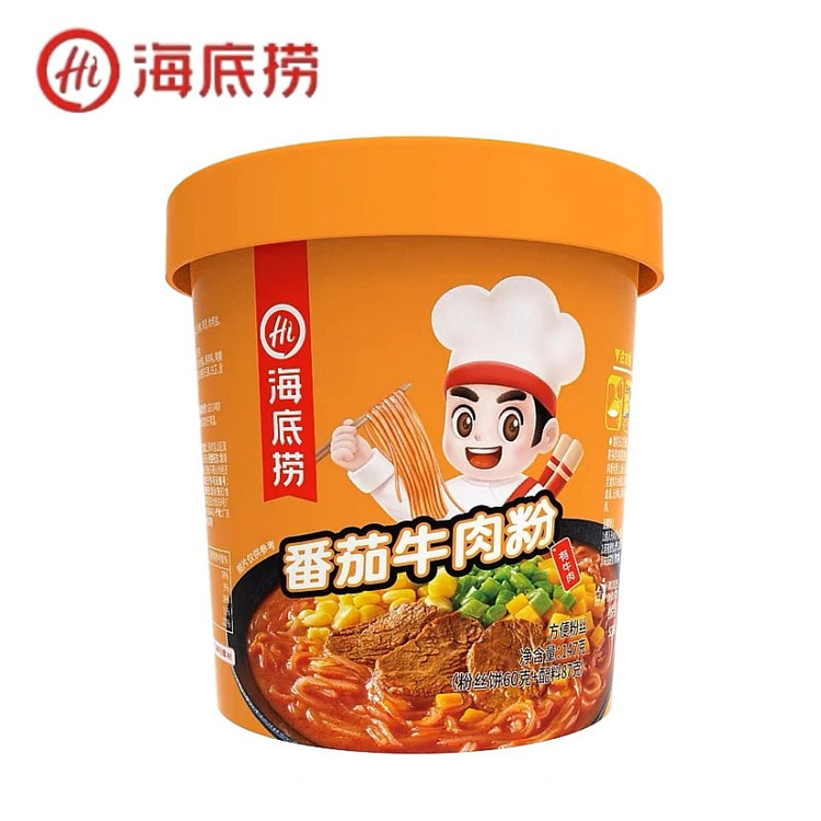 海底捞酸辣粉 冲泡即食 懒人速食番茄牛肉粉
