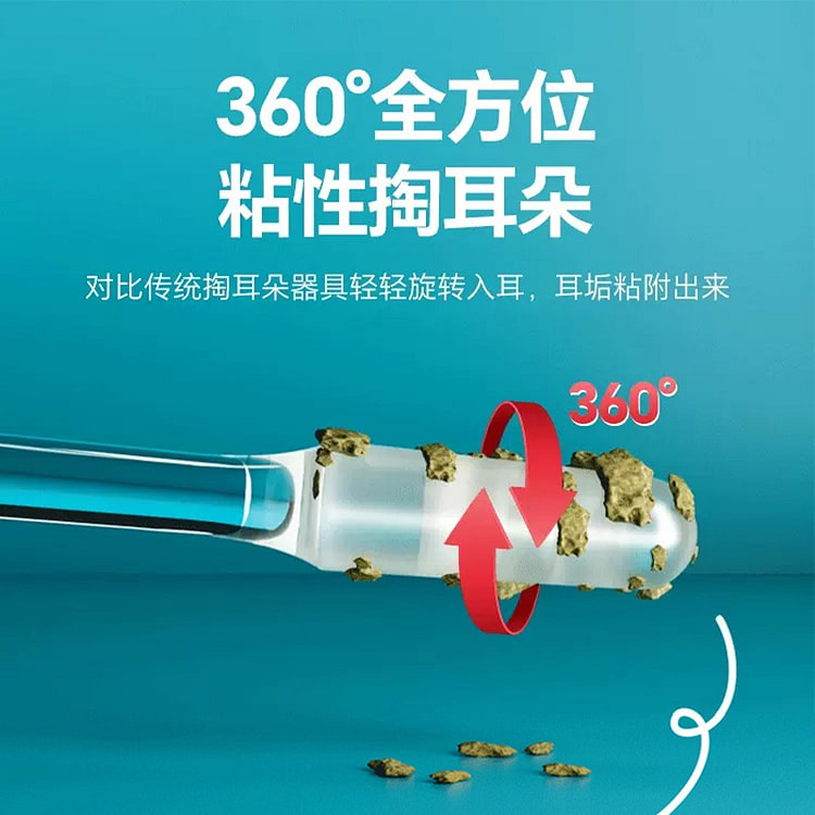 【1盒24支 成人款】掏耳朵神器 强力粘耳棒