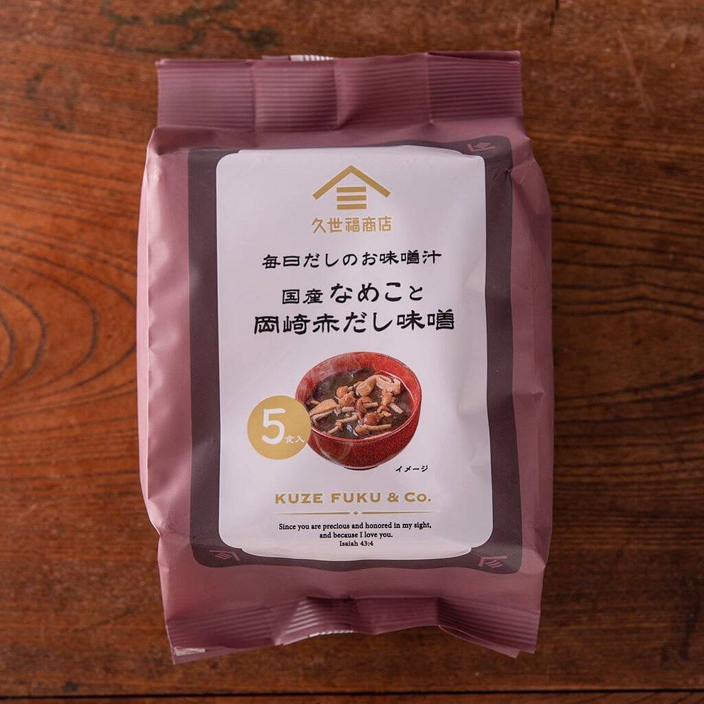 久世福冻干滑子菇味噌汤食品 42.5g 1 份