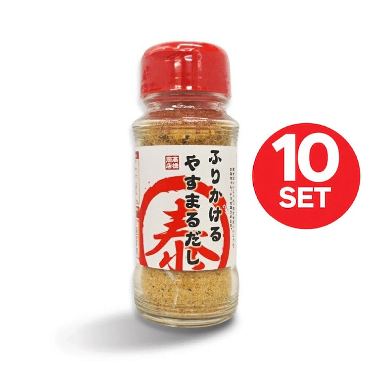 Yasumaru Dashi Sprinkle, Bottle Type Set of 10 1 each