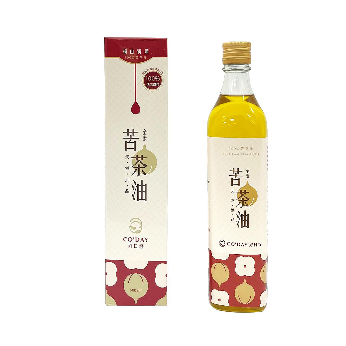 台湾【梅山茶油】苦茶油 500 毫升