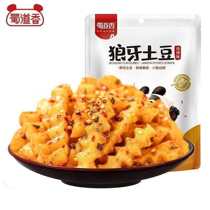 Shudaoxiang Barbecue Flavored Wolf Tooth Potatoes 150 g