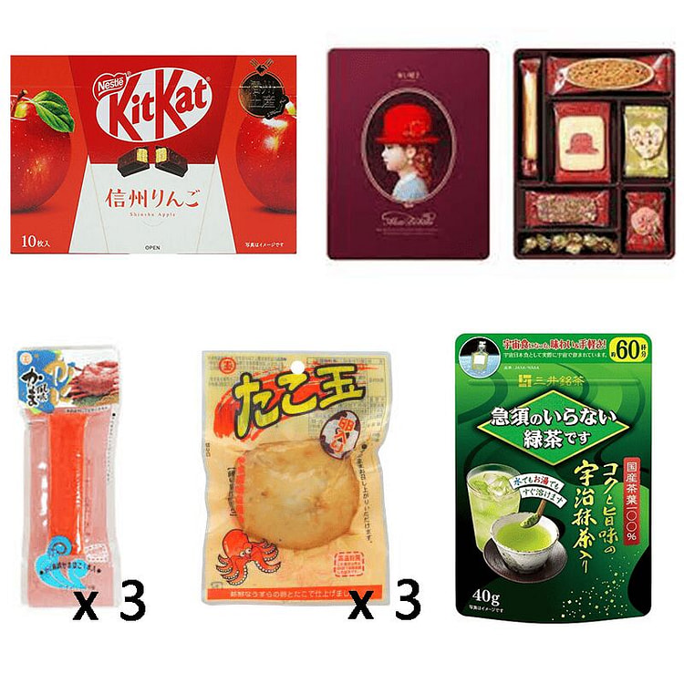 舌尖上的日本 伴手礼大礼包 1 份