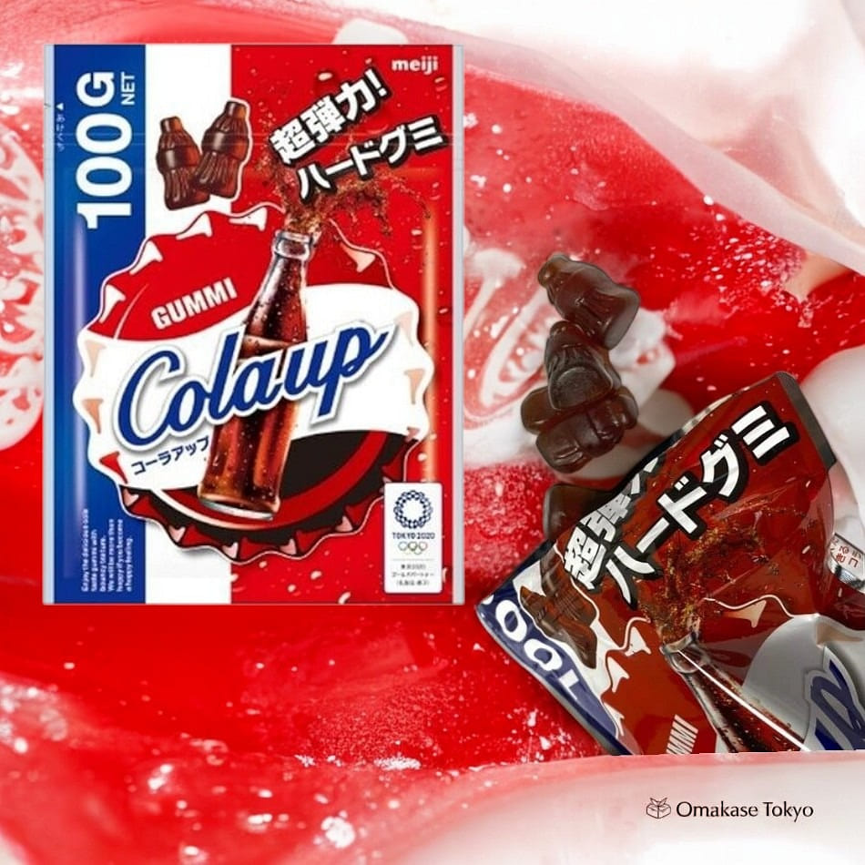 Meiji Colaup Gummies Cocacola flavors 100 g