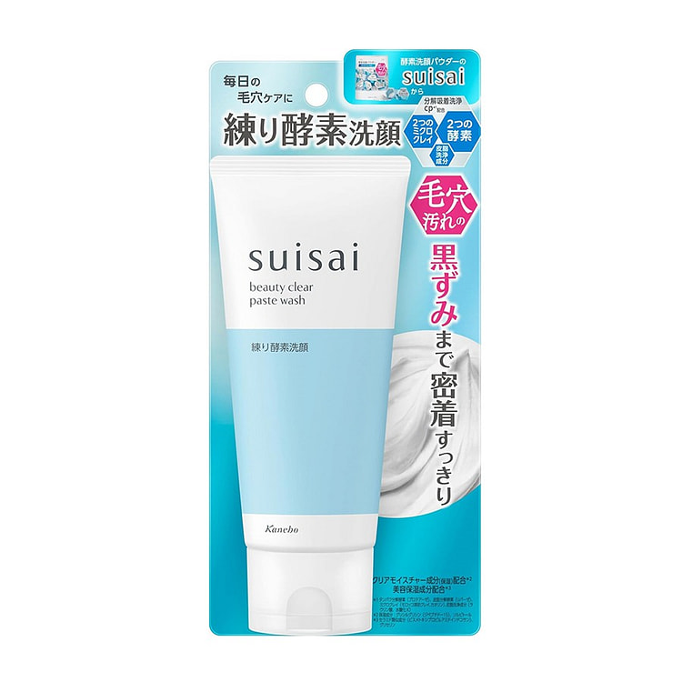 Suisai Pore Care Moisturizing Enzyme Paste Wash 120 g
