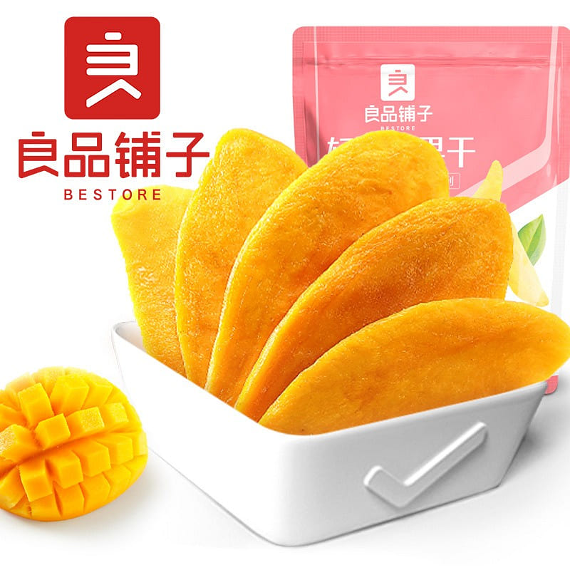 【 Good Shop - Light sweet dried Mango 80g/ bag 】 Net Red snack fruit 80 g