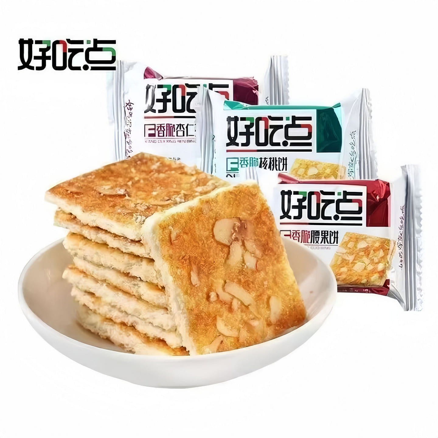 Haochidian Daliyuan Assorted Crispy Biscuits 336g 336 g