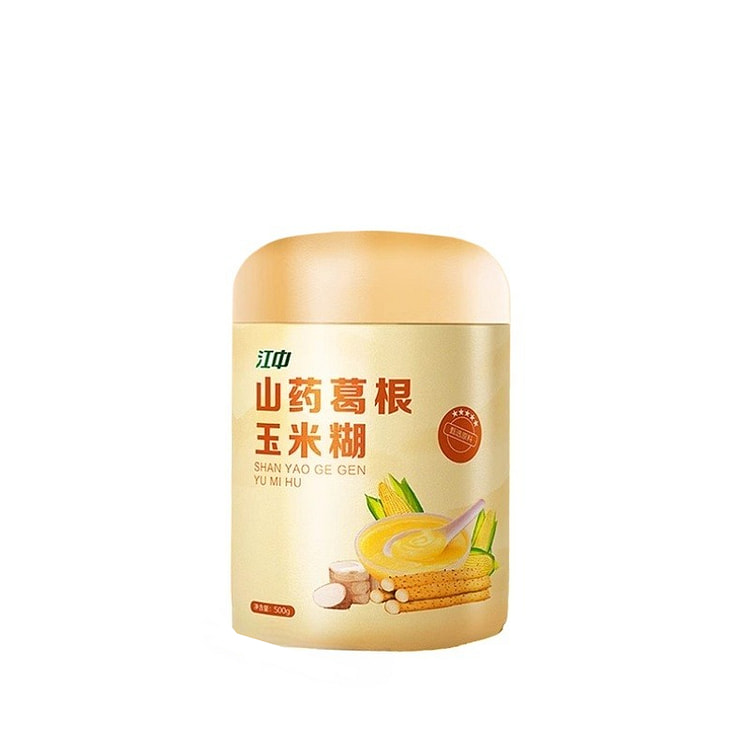 江中山药葛根玉米糊营养早餐500g*1瓶