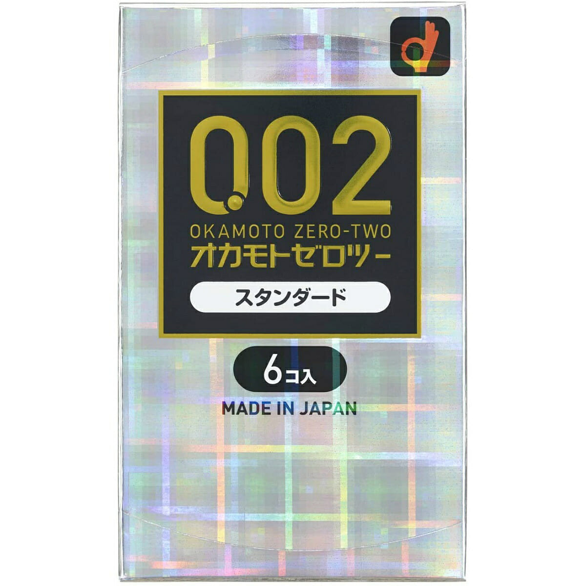 OKAMOTO 0.02EX Ultra-thin Condoms (Standard Type) 6 count