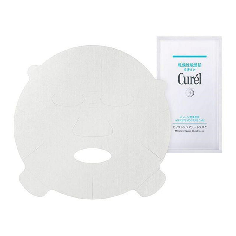 Curel Moist Repair Sheet Mask 4 pieces 1 個