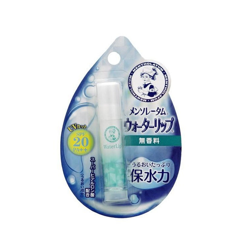 Mentholatum Water Lip (fragrance-free) 4.5g 1 case