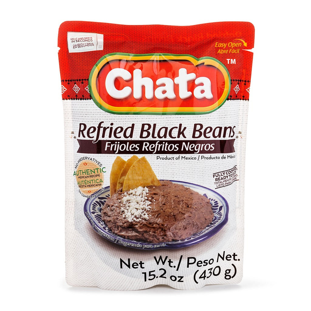Đậu Đen Chiên Chata (Đậu Nghiền) 15.2 oz