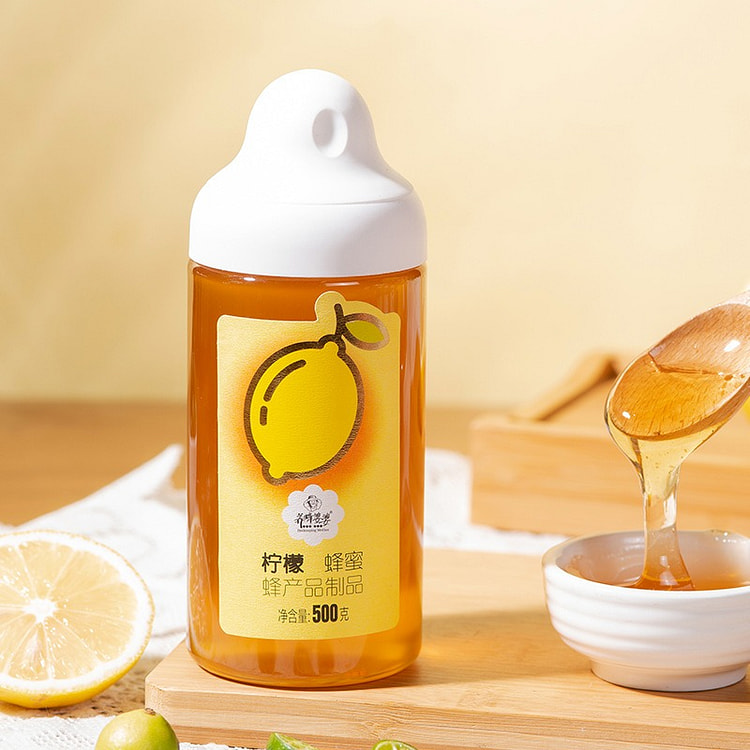 柠檬蜂蜜 维C蜂蜜水 蜂制品 500g 1 瓶