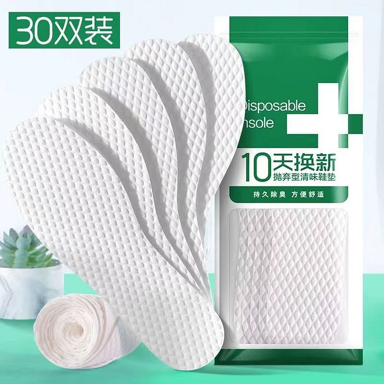 Disposable wood pulp insoles 38 1 pack