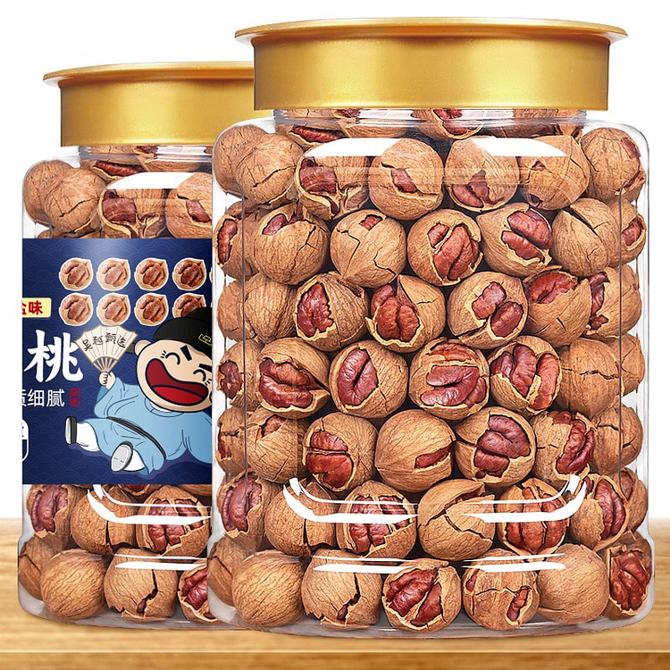 临安手剥山核桃 当季新货 经典奶油味山核桃1罐 300 克