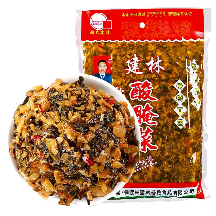 建林云南酸菜腌菜180g*1袋 180 克