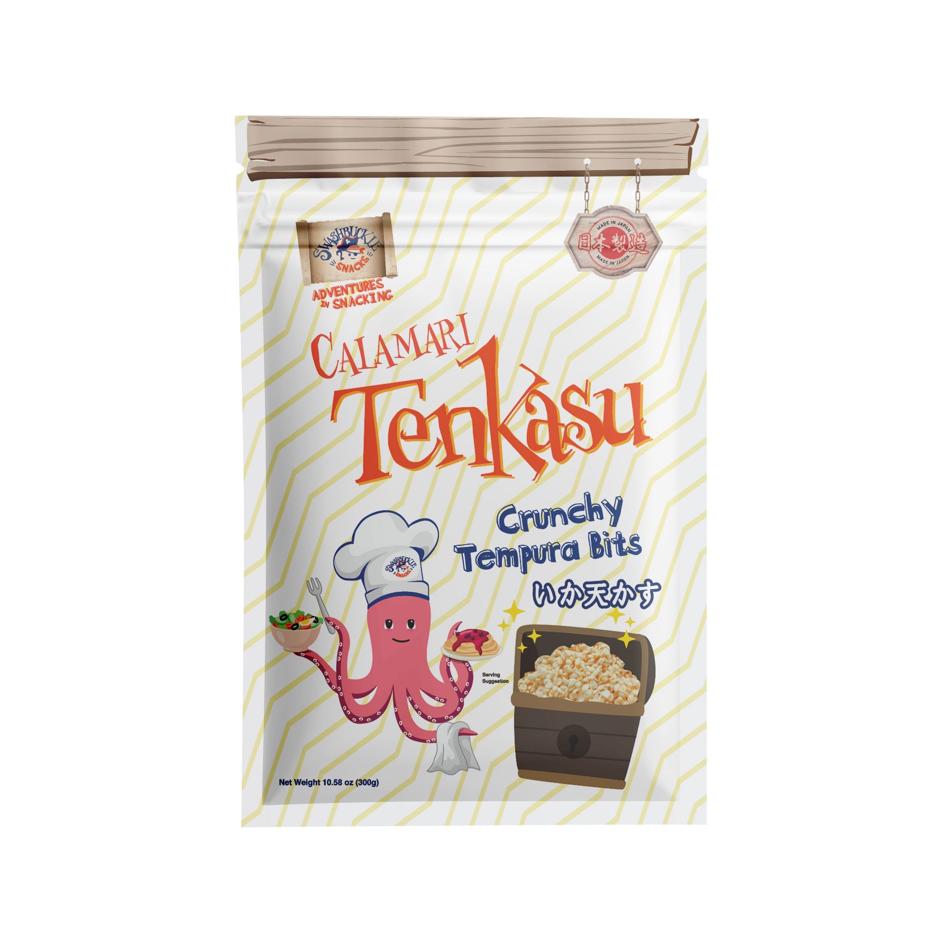 Calamari Tenkasu Tempura Bits 10.58 oz