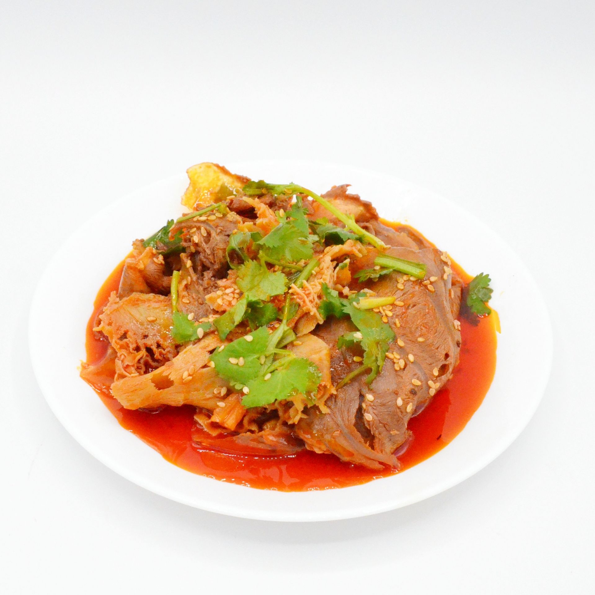 Beef and Beef Tripe in chilli sauce 230 g