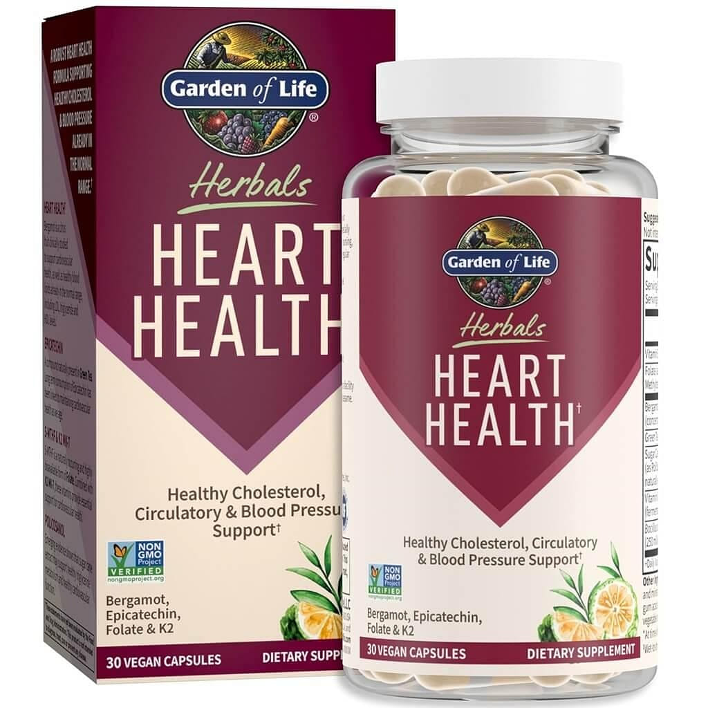 Garden of Life Herbals Heart Health (30 Capsules) 2.1 oz
