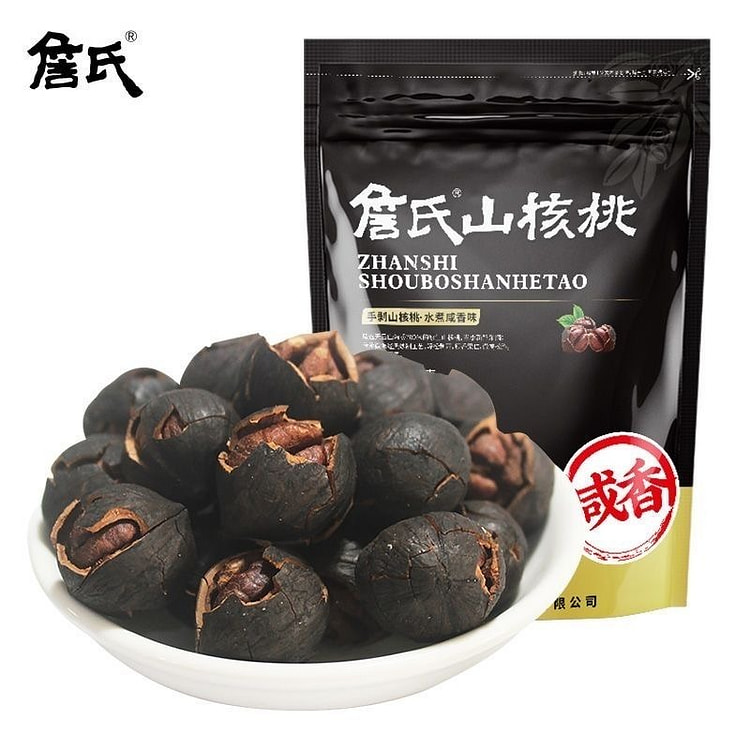 詹氏新果水煮咸香味正宗临安山核桃405克/袋 1 包