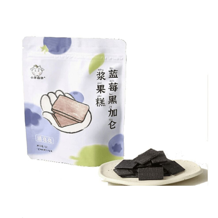 小羊森林 蓝莓黑加仑浆果糕 75g*1袋