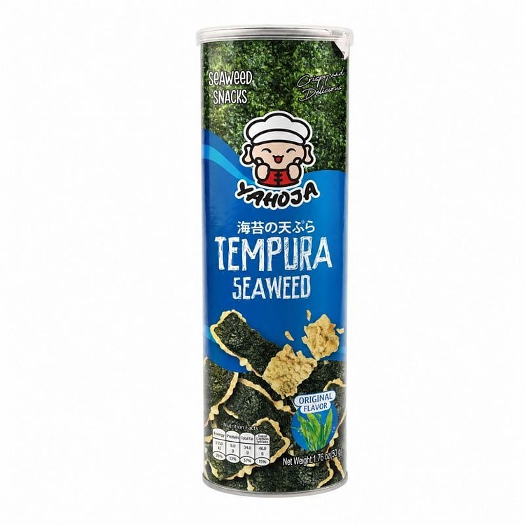 Seaweed Tempura Original Flavor Seaweed Crisps 50 g