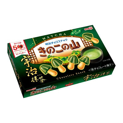 Get Meiji Matcha Chocolate Cookies Nishio Matcha 61g 1 each