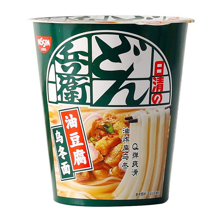 日清咚兵卫BIG杯天妇罗油豆腐乌冬面86g 86 克