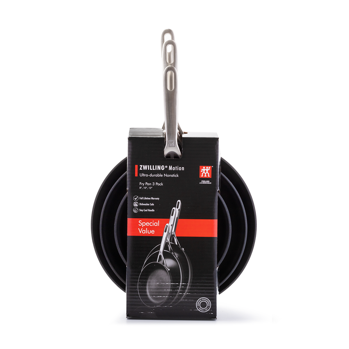 ZWILLING マイト調理器具フライパン3点セット 1 個
