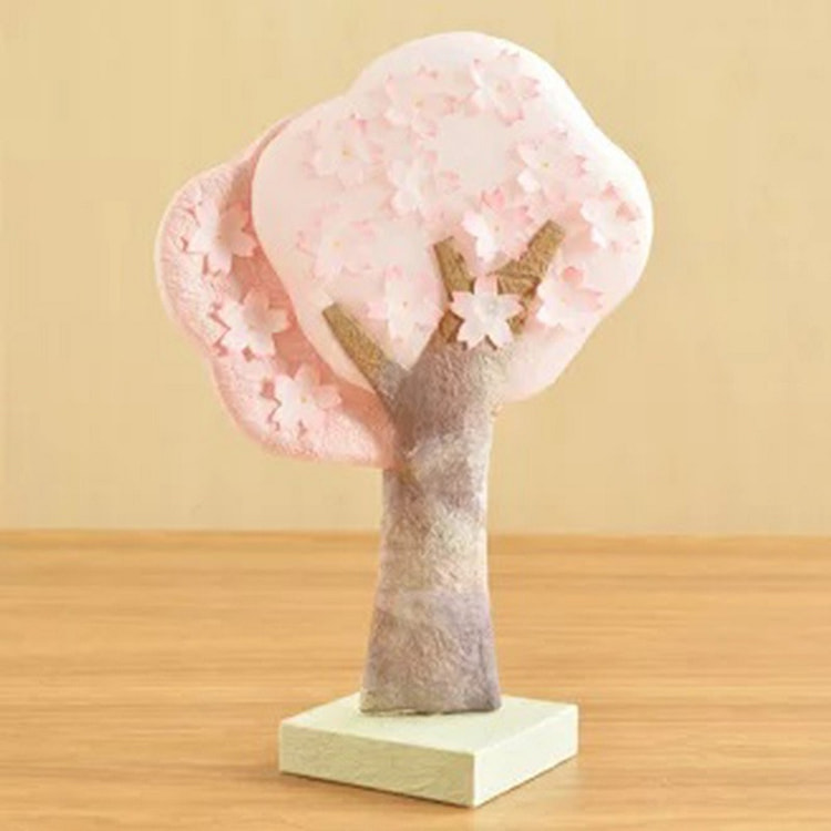 Medetaya 樱花 和纸 装饰 摆件