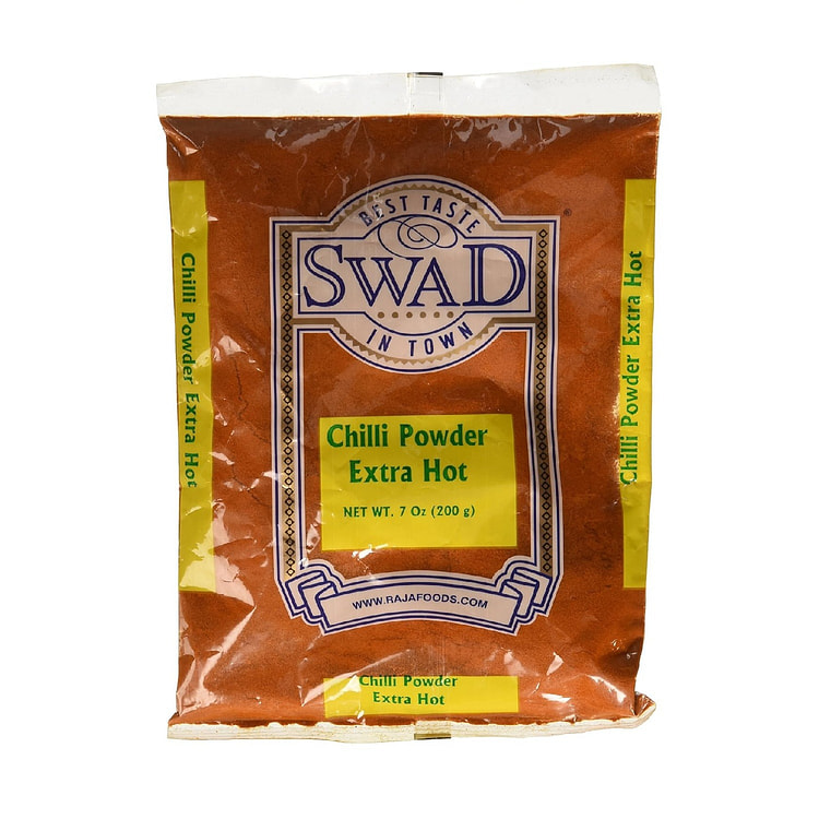 Swad Extra Hot Chilli Powder - 200 Grams 1 pack