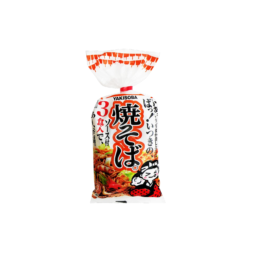 日本直送】五木食品 海外用3食焼そば 510g - Weee!