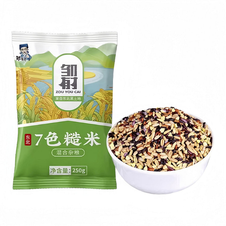 邹有才 东北五色糙米 250g*1包 250 克