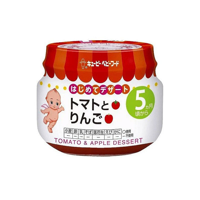 Kewpie Baby Food Tomato Apple Flavor 70g 1 each