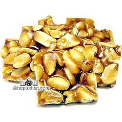 Bansi Peanut Chikki (Peanut Brittle), 3.5 oz pack 3.5 oz
