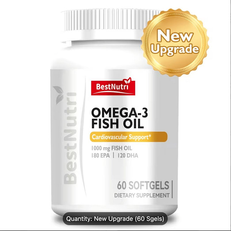 Omega-3 Fish Oil - 2000mg Per Serving, EPA & DHA N 1 can