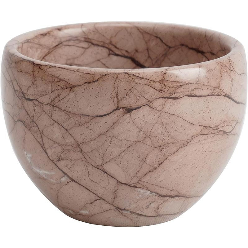Marble Shaving Bowl Marinara -Luxury Grooming Tool 1 each