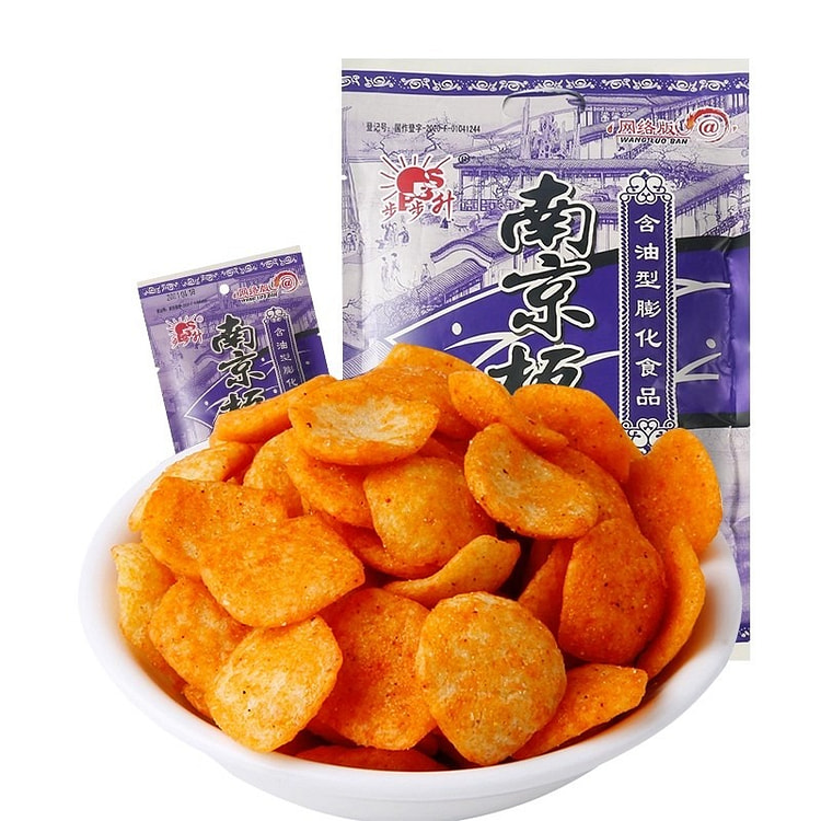 步步升南京板鸭味膨化大礼包420g 420 克