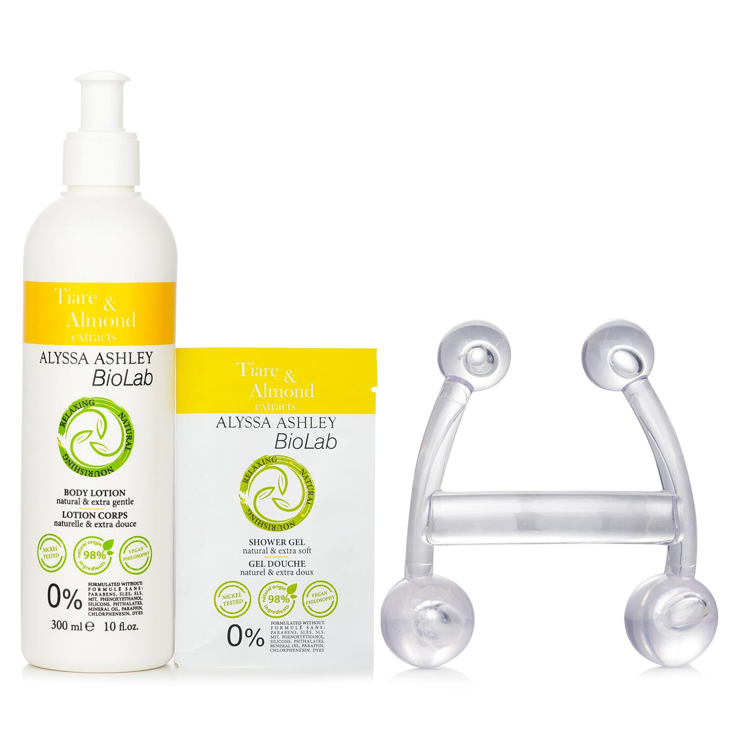 Alyssa Ashley Biolab Tiare & Almond Body Lotio 3 each