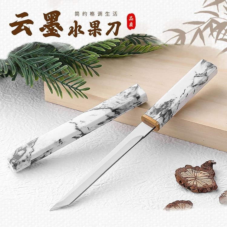 【买一送一】户外水果刀家用锋利防滑手柄厨房必备2把