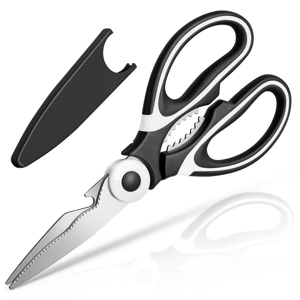 Kitchen Shears - Kitchen Scissors Heavy Duty Stainless Steel Food Shears 1 each