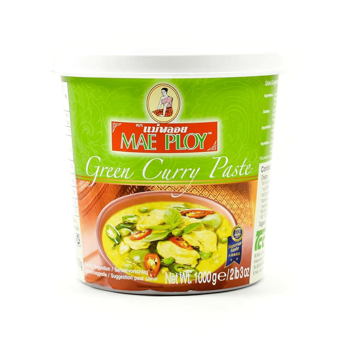 Mae Ploy Green Curry Paste 1000g 1 each