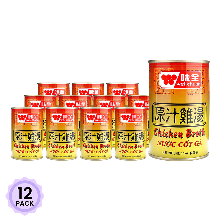 味全 原汁鸡汤 396 克*12 包